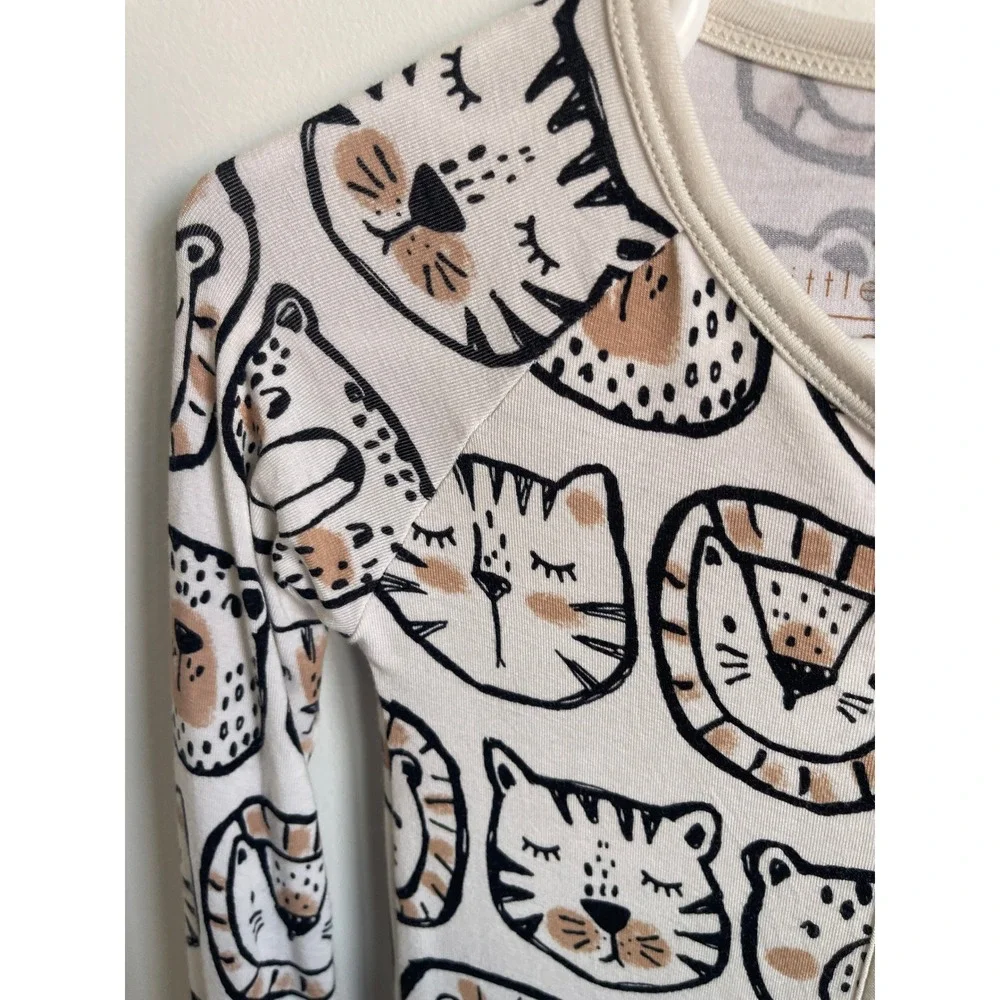 Little Sleepies Lions Tigers & Bears Bamboo Zippy 18-24M